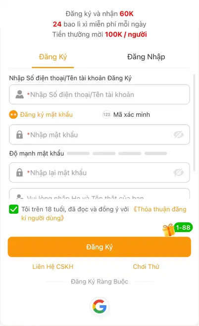 ĐĂNG KÝ 13WI